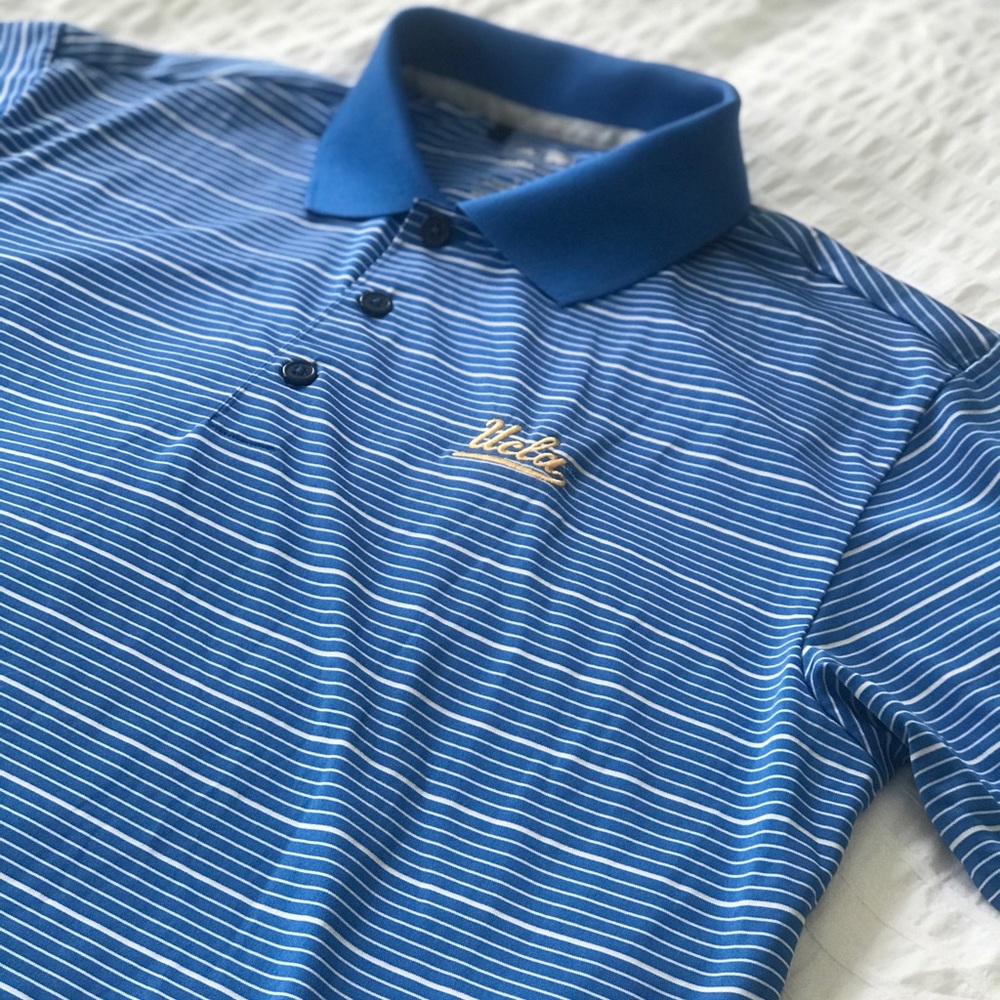NWOT UCLA Adidas Golf Polo Shirt